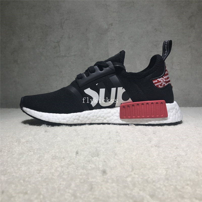 Adidas NMD Supreme Black Real Boost